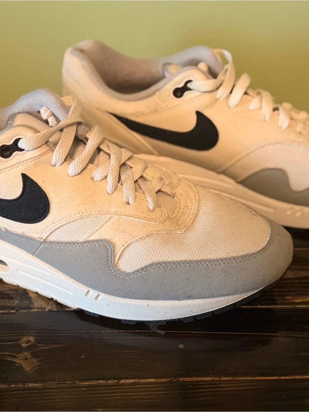 Nike Air Max 1 Pure Platinum / Dark Obsidian – Men’s Size 12